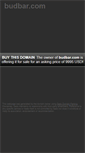 Mobile Screenshot of budbar.com